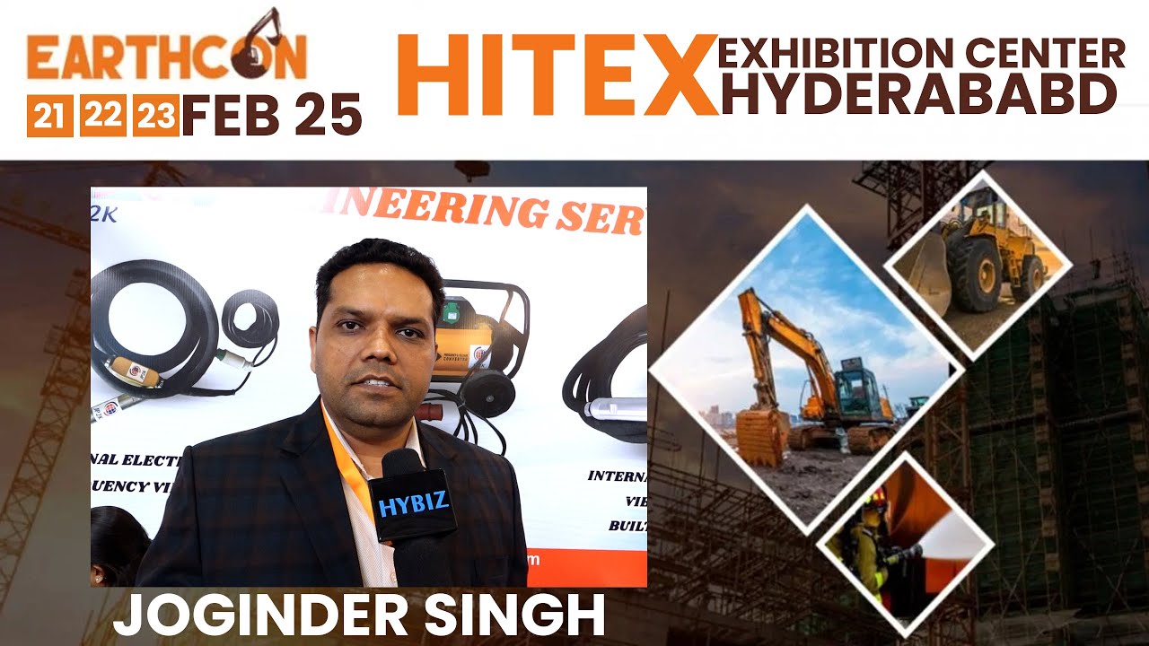 JP Engineering Services | Earthcon Expo Hyderabad 2025 - YouTube