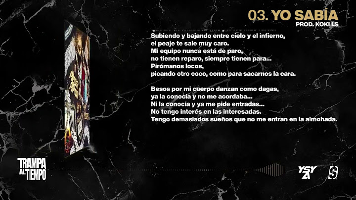 03-- YSY A  YO SABIA (PROD KOKI LS)