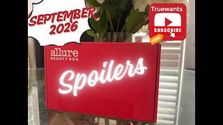 Allure September 2026 Beauty Box SPOILERS — In‑Depth Product Breakdown • First Sneak Peek Reveal!!
