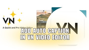 ⭐ How To Add Auto Caption In VN Video Editor App | FIX Problem