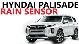 Hyundai PALISADE RAIN SENSOR  Replacement STP How To 2020 2021 2022 2023 24 25 change REMOVAL VIPERS