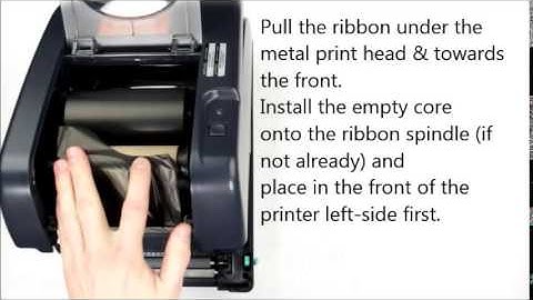 LabelStation Pro Ribbon Install