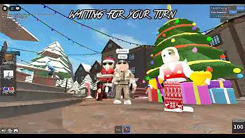 MM2 Christmas Event 2024 claiming tier 1 - "Santa" Toy (0 Snow Tokens)