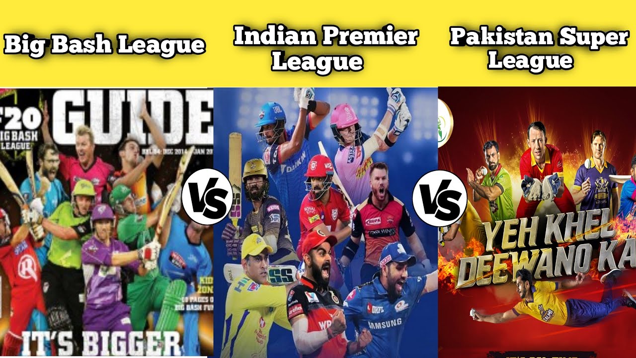 IPL vs BBL vs PSL comparison | Which T20 league is the best | ComparoMeter |