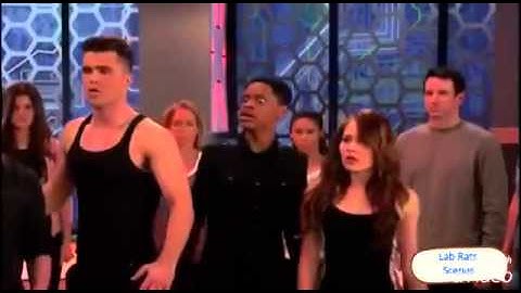 Lab Rats - Troy Knocks Chase Out