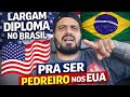 👉 “Por que brasileiros largam profissão no Brasil pra trabalhar em qualquer coisa nos EUA? 🇺🇸 