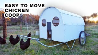DIY Chicken Coop with Wheels/ How to Build it