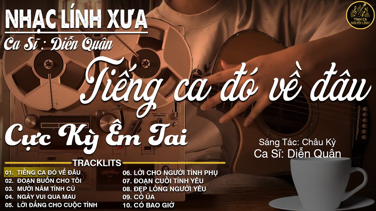 TIẾNG CA ĐÓ VỀ ĐÂU ➤ LK Nhạc BOLERO Trữ Tình MỚI NHẤT 2026 - Nhạc Xưa DIỄN QUÂN Nghe Cực Êm TAI