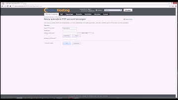 nieuw ftp account aanmaken in controlpanel
