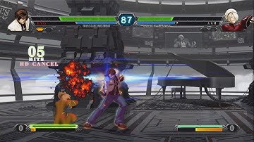 KOF13 KYO vs ASH  THE KING OF FIGHTERS XIII