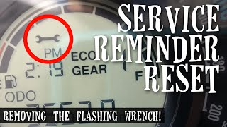 Removing the Service Reminder - The Flashing Wrench - From the Royal Enfield Meteor 350 Display screenshot 5
