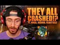 THEY ALL CRASHED!? (ft. Ninja, JoshOG & FearItSelf) - COD:Blackout Beta Gameplay