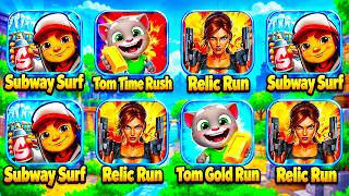 Subway Surfers,Tom Time Rush,Tom Gold Run,Relic Run,Subway Surfers,Tom Time Rush,Relic Run screenshot 4