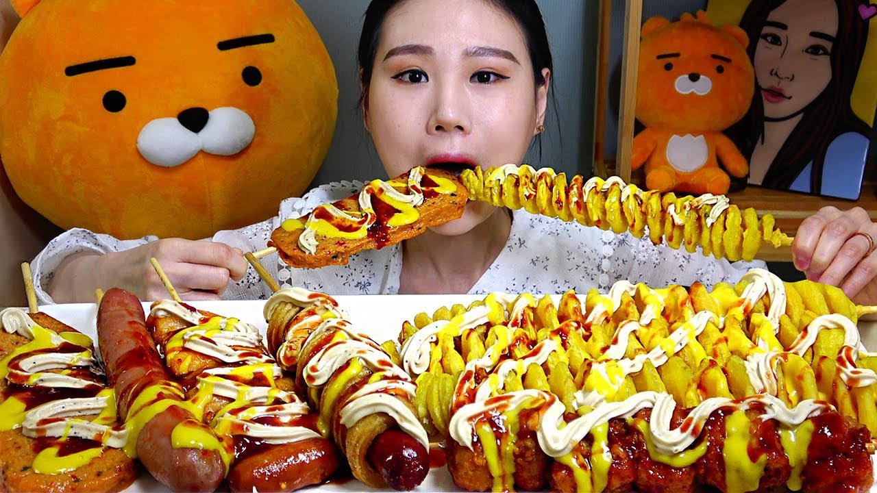 휴게소 먹거리 먹방 Mukbang