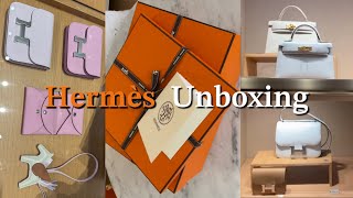Hermes Shopping & Unboxing,  Mini Bag, New York Vlog