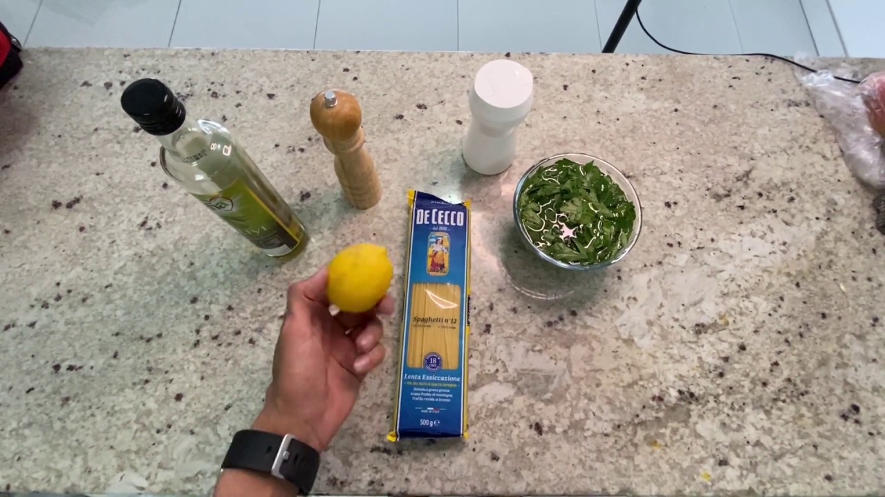 Pasta Aglio E Olio from the movie Chef YouTube