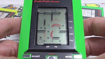 17971/18248 Epoch Pocket Digit-com Monster Panic + Pak Pak Man II