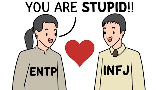When ENTP and INFJ have a heated argument 🤣