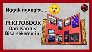 DIY PHOTOBOOK Simple | Membuat ALBUM FOTO yang Mudah dari Kardus