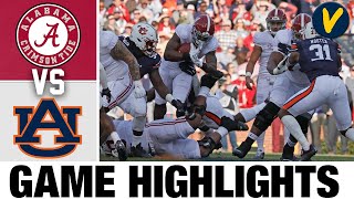#3 Alabama vs Auburn | College Football Highlights