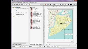 GIS Tutorial: How to add a map inset in ArcMap