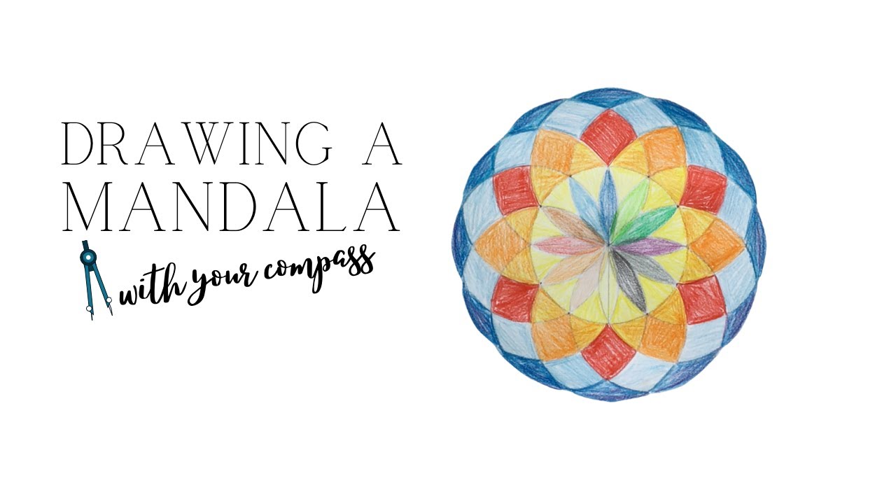 How to Draw a Mandala With a Compass 