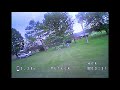 a little bit better... Learning to fly FPV