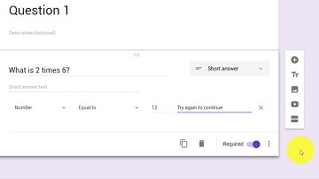 Google Form Data Validation
