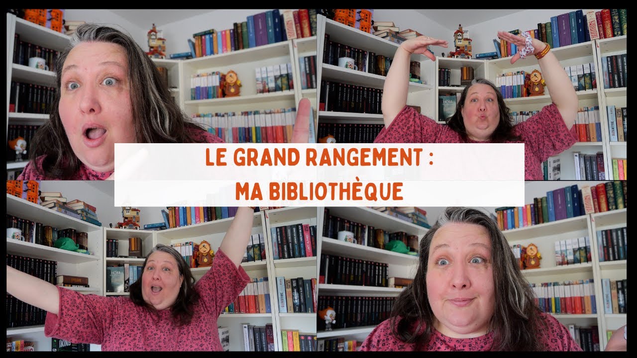 Je range ma bibliothèque + Bookshelftour