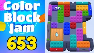 Color Block Jam Level 653 Solution