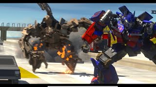 Blenderminecraft Animationoptimus Vs Bonecrusher
