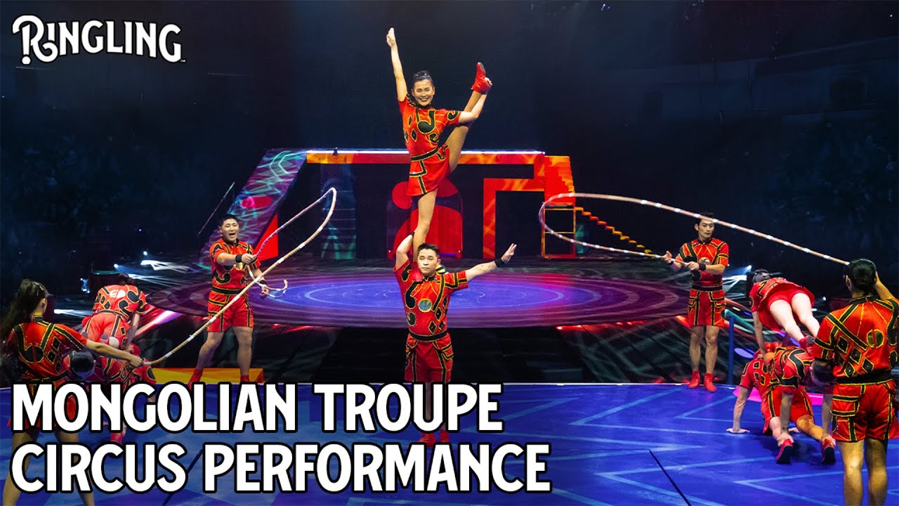 Troupe Brothers Full Acrobatic Performance | Ringling