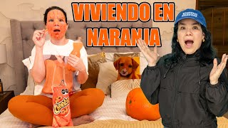 UN DÍA VIVIENDO Y COMIENDO NARANJA | AnaNANA TOYS