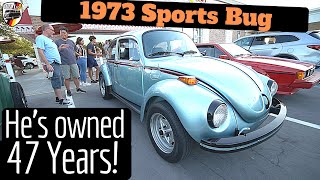 He Skipped School in 1975 to Buy this VW "Sports Bug"!!
