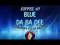 Eiffel 65 da ba dee  hemeng music productions 2023 crt rebels