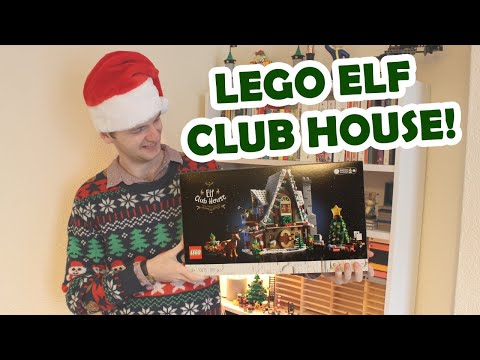 Christmas Live Stream 2020 - Building the Elf Club House!