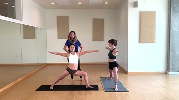 Hot Yoga Tutorial: Triangle Pose (original Hot Yoga style)