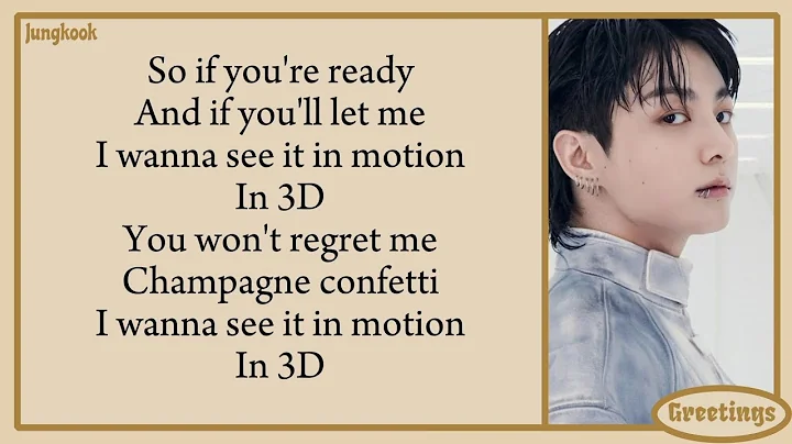 JUNGKOOK (정국) - '3D (feat. JACK HARLOW)LYRICS