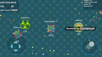 New fidget spinner .io game! Spins.io