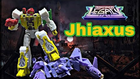 Legacy: Jhiaxus showcase! | Transformers Stop Motion!