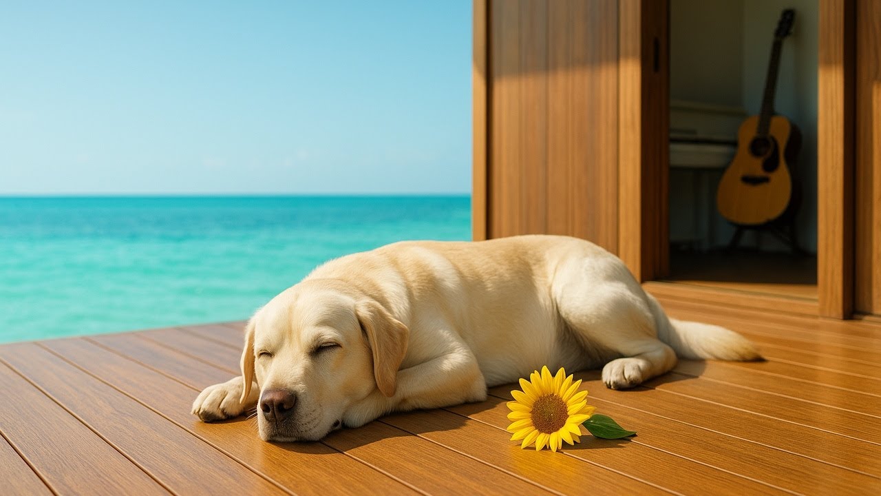 Summer Calm Piano & Guitar for Dogs Vol.2 – Soft, Safe Relaxation Music