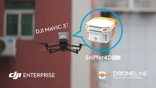 Sniffer4D Mini2 + DJI Mavic 3 | Multi-Gas-Erkennungs- und Kartierungssystem | DRONELINE