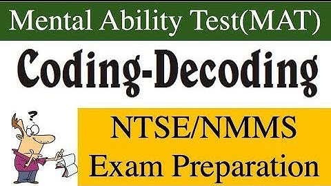 NMMS/NTSE || Topic- Coding - Decoding (Part-2) || Reasoning MCQ for PSTSE / NMMS in Punjabi