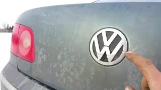 How to open vw phaeton boot lid part 2