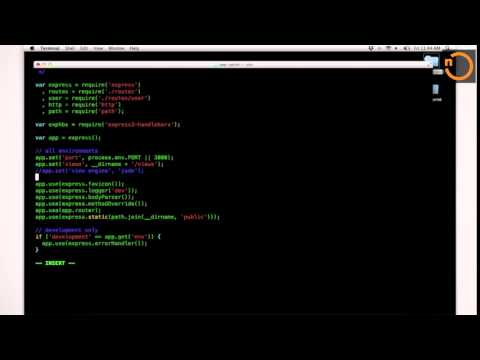 Node js  A Jumpstart for Devs   03   Handlebars  Switching the Template Engine