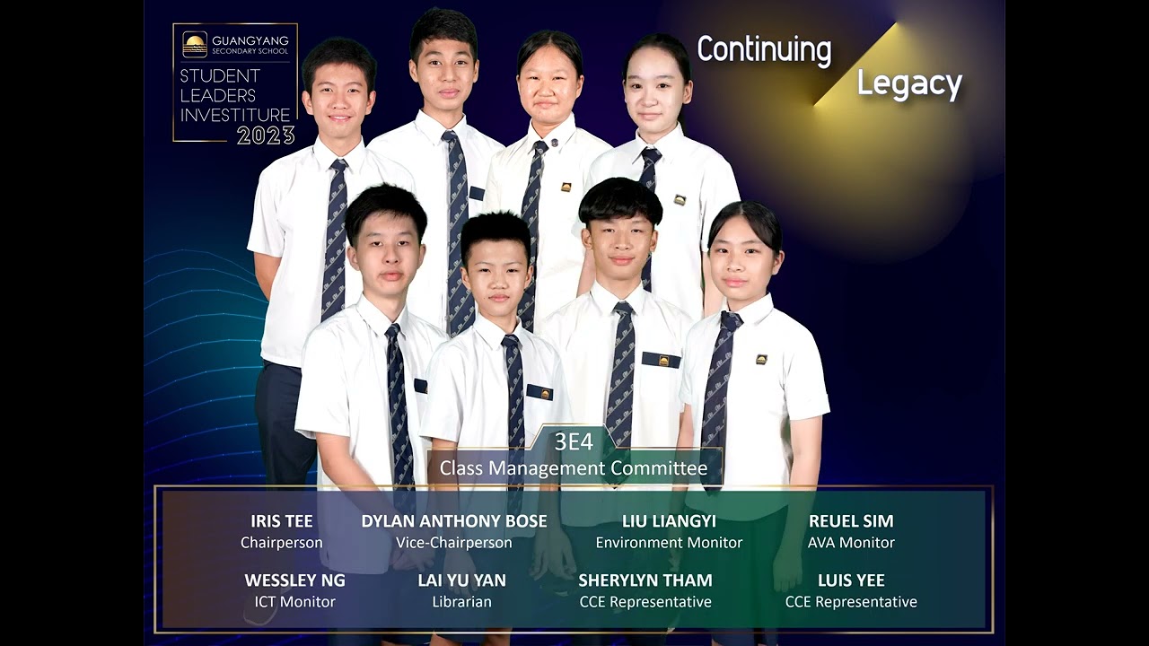 GYSS Student Leaders Investiture 2023 OFFICIAL Slideshow