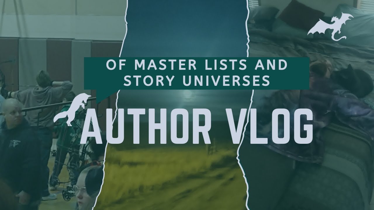 Of Master Lists and Story Universes | 2026 Author Vlog