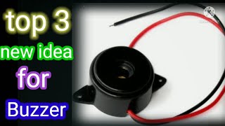 3 Buzzer Hack  Amazing life with DC Buzzer alarm science project RK Experiment summer...