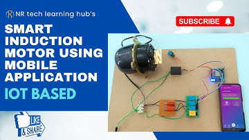 IOT BASED SMART INDUCTION MOTOR CONTROL WITH MOBILE APPLICATION#diyprojects #engineeringprojects