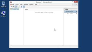 Windows 8.0 Professional - Access the Microsoft Management Console